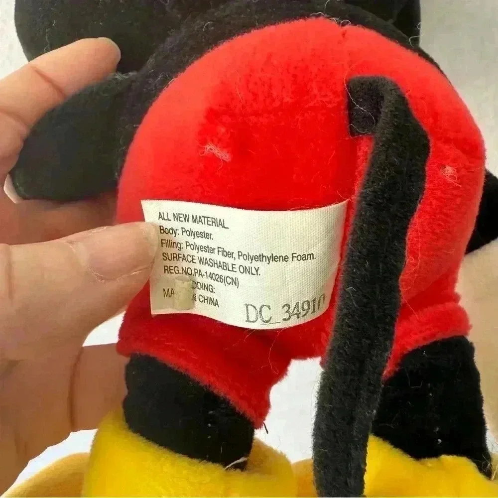 Disney BIG Head Mickey Mouse Stuffed‎ Plush Animal Toy Doll 18